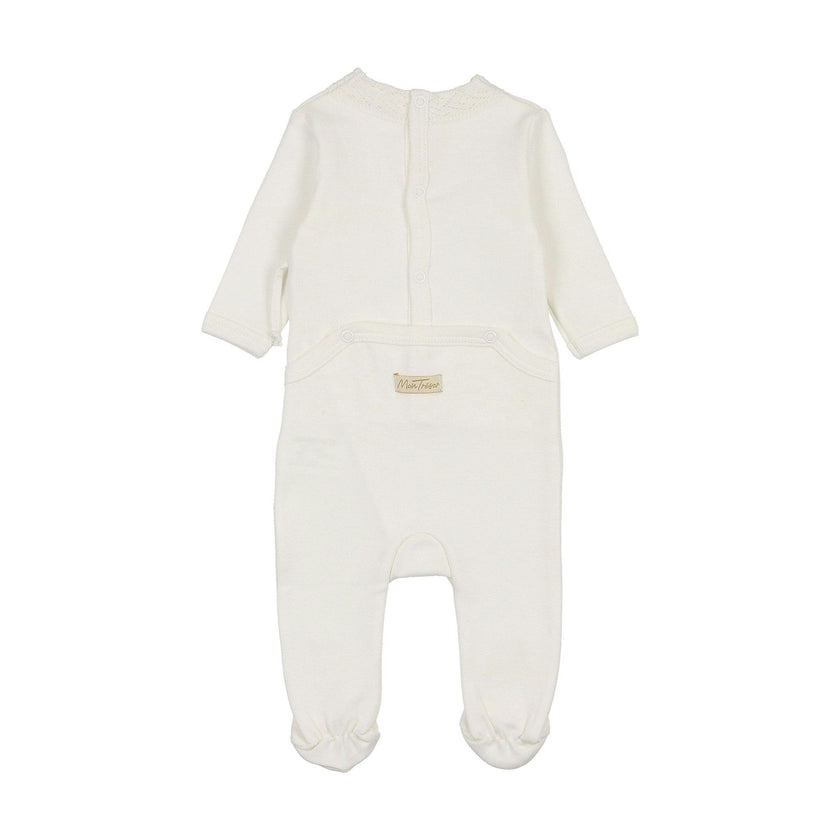 Knit Twist Layette Set Rose Smoke