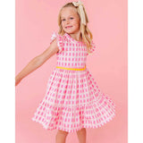 Pink Popsicles Ruffle Dress