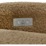 Nami Electronic & Swivel Glider Recliner With USB Port