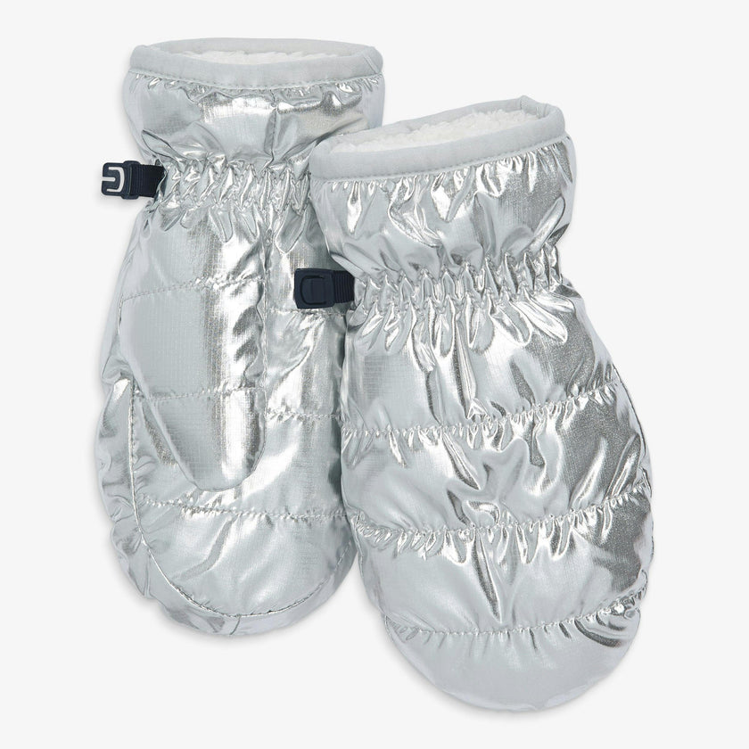 Kids puffer mittens
