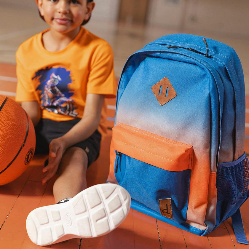 Little Boy Gradient Practical Durable Spacious Backpack