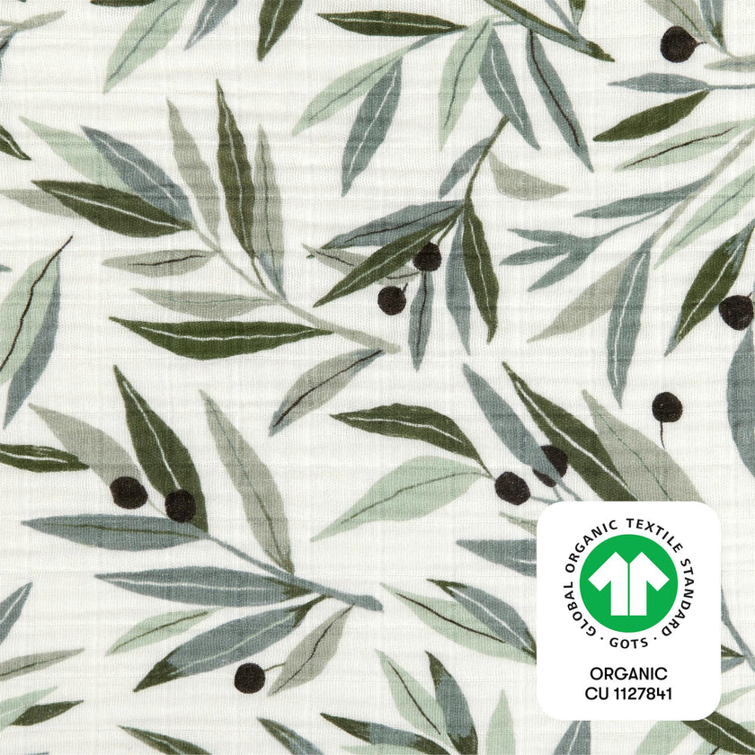 Organic Muslin Cotton 3-Layer Quilt