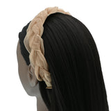 Multicolored Braided Tulle Headband