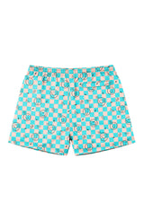 Dylan Boys Retro Smiley Print Board Shorts