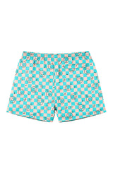 Dylan Boys Retro Smiley Print Board Shorts
