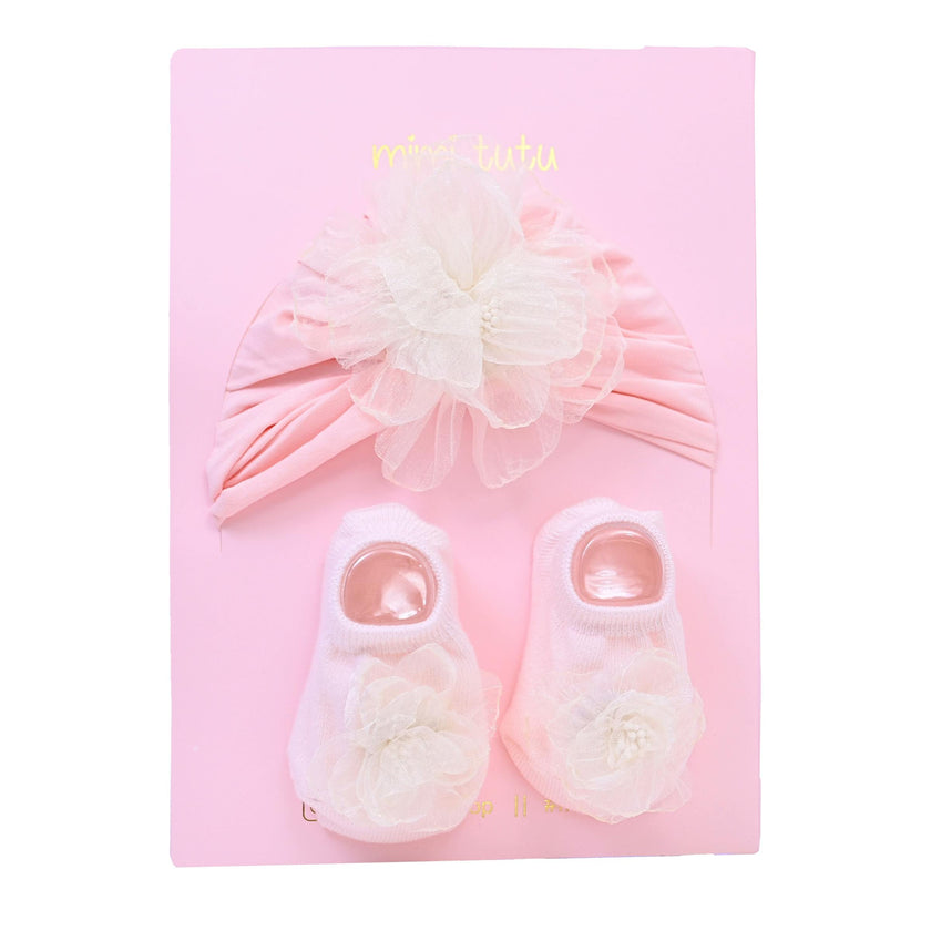 Ivory Flower Pink Base Gift Set