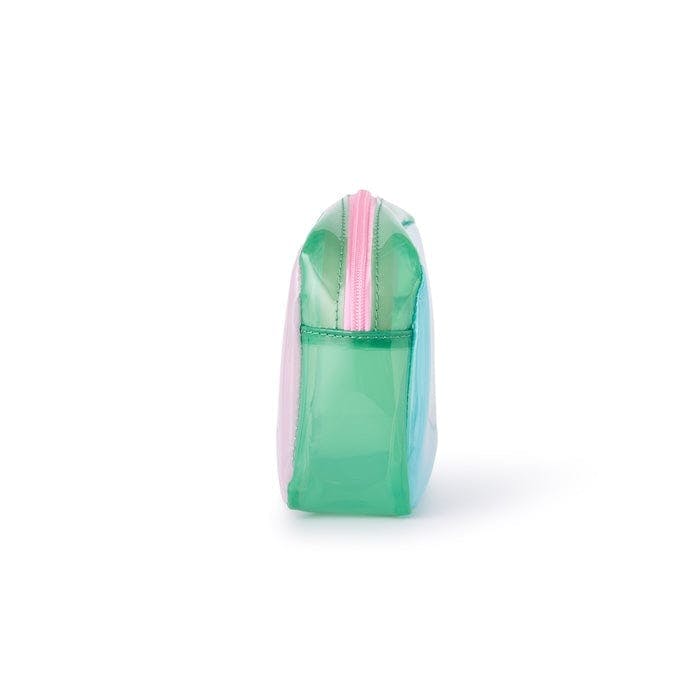Retro Jelly Colorblock Pouch