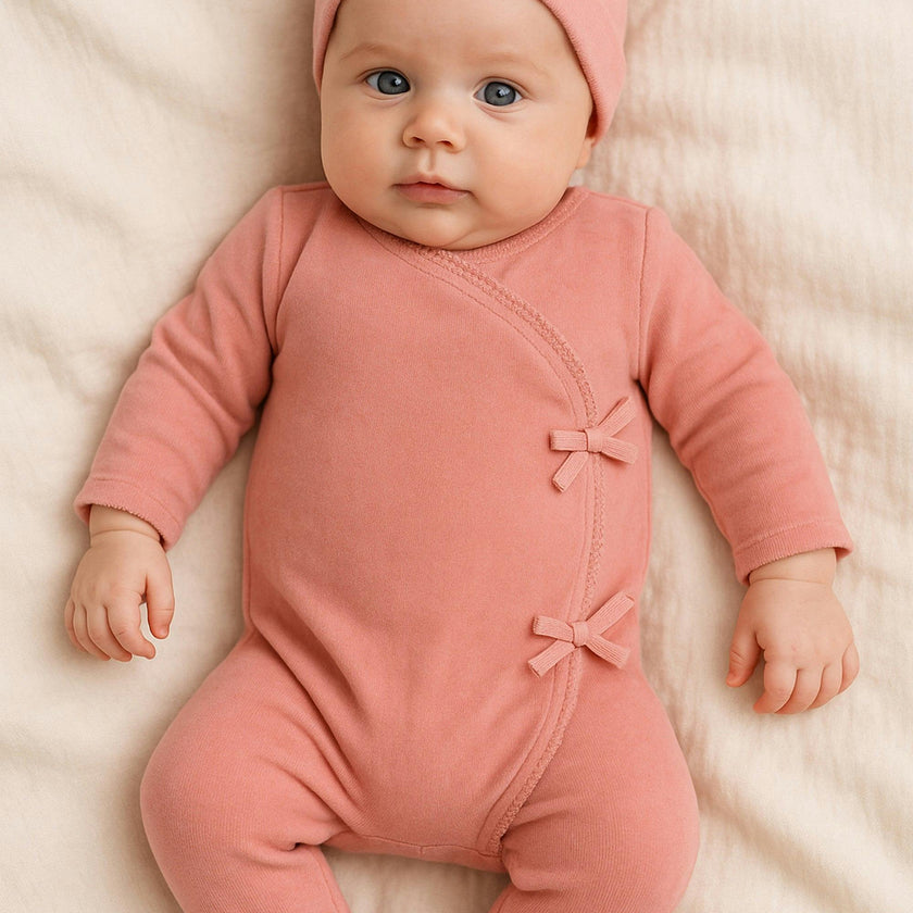 Velour Wrap Footie