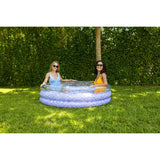 Mermaid Collection Glitter Inflatable Sunning Pool 60 x 60 x 15