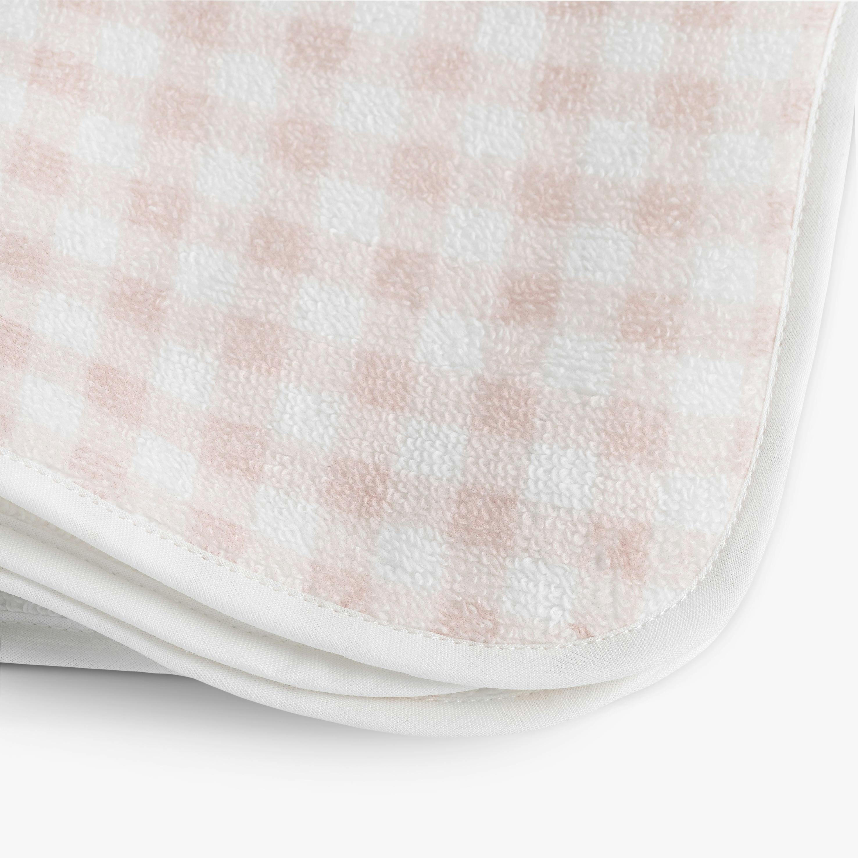 Picnic Gingham Washcloth - Pink