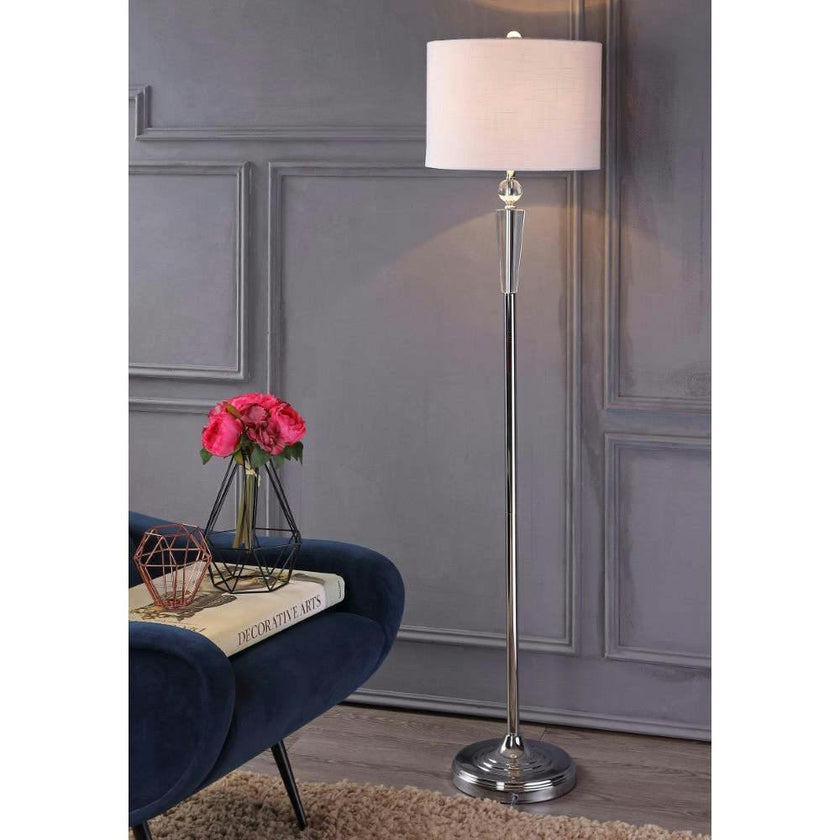 Reese 59.5" Crystal LED Floor Lamp