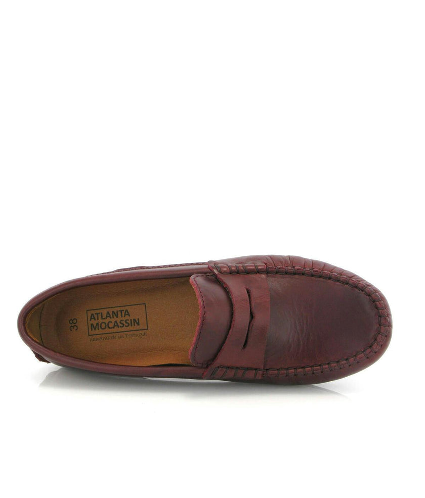 032 Walkers - burgundy pull up
