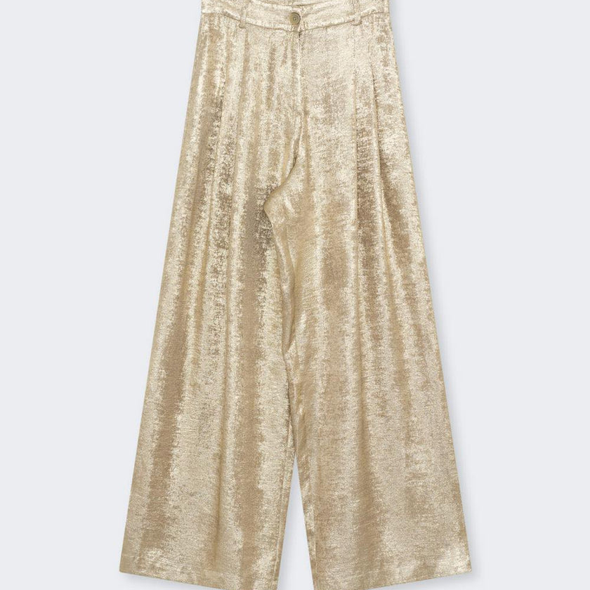 Saffron Woman Pant Gold
