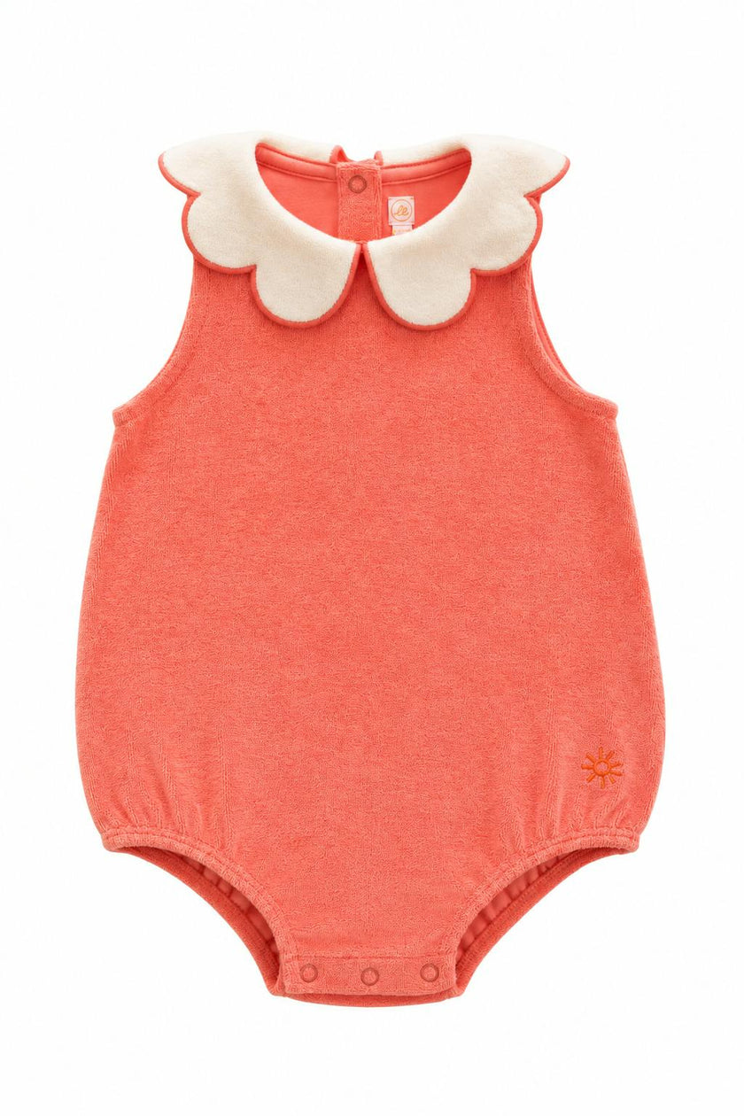girls julieta scallop bubble romper