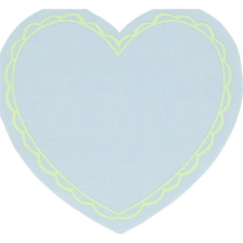 Pastel Heart Small Napkins
