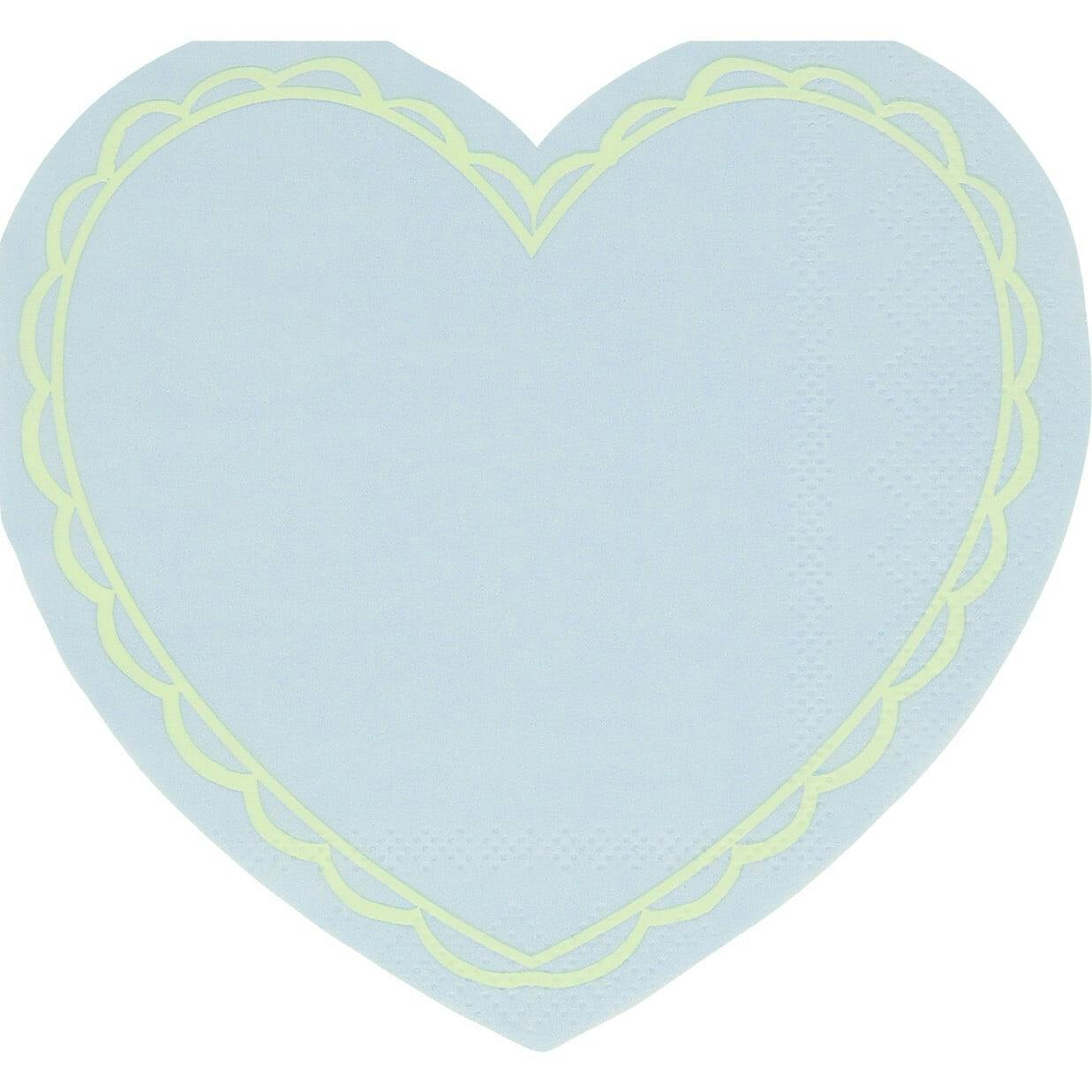 Pastel Heart Small Napkins