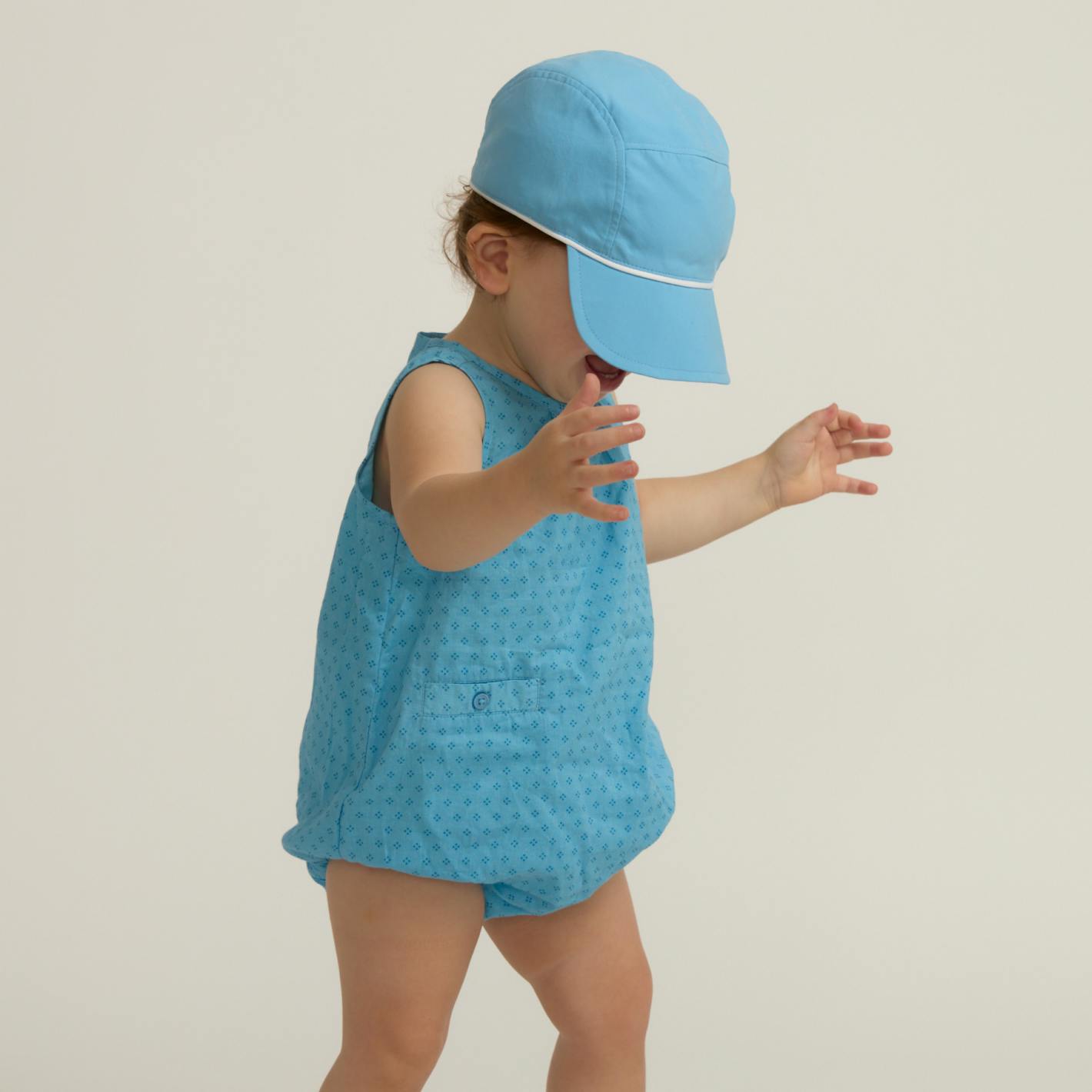 baby le marin blue cap hat