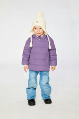 Winter Jacket Adapted For Car Seats Violet