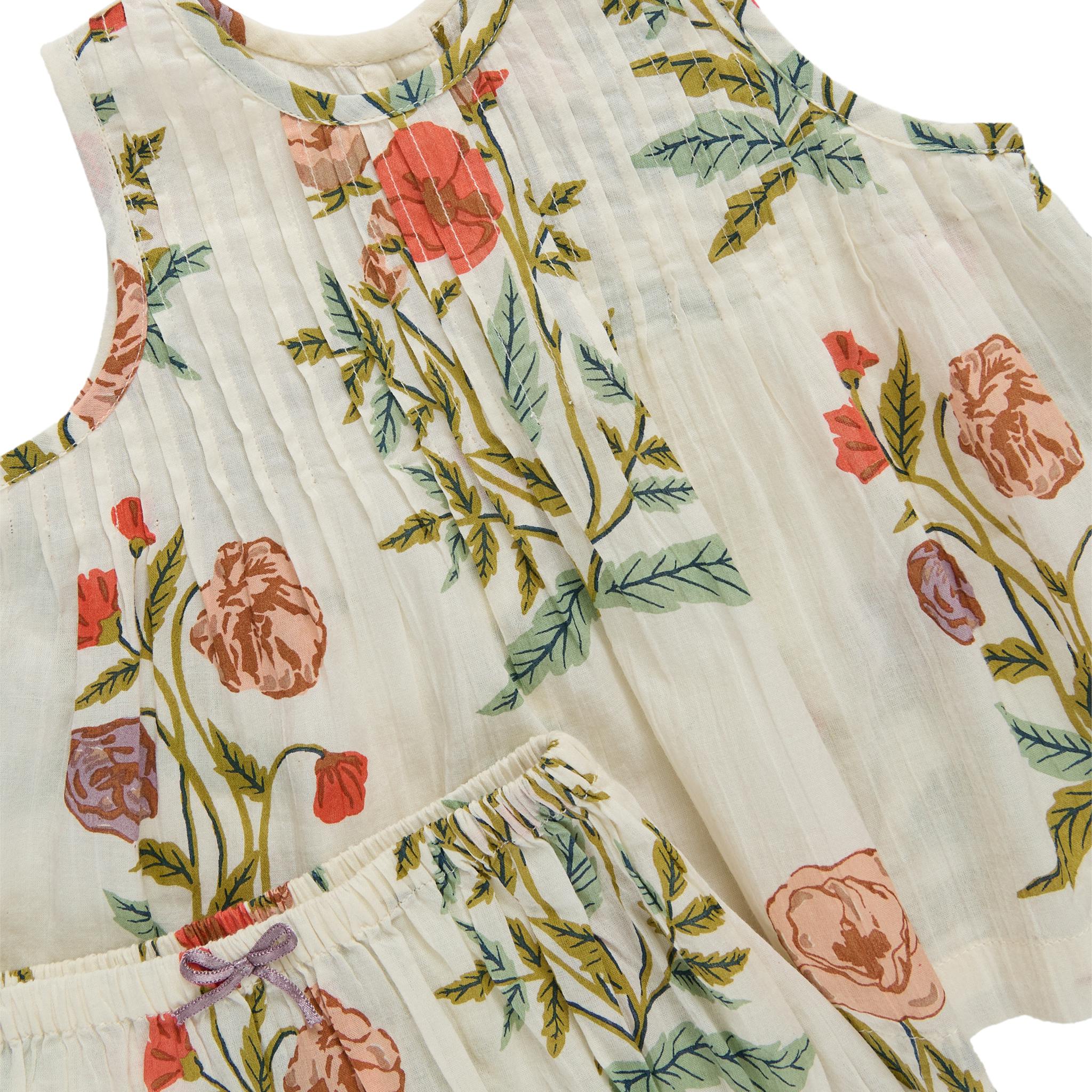 Baby Girls Jaipur 2-PC Set - Rosewick Poppy