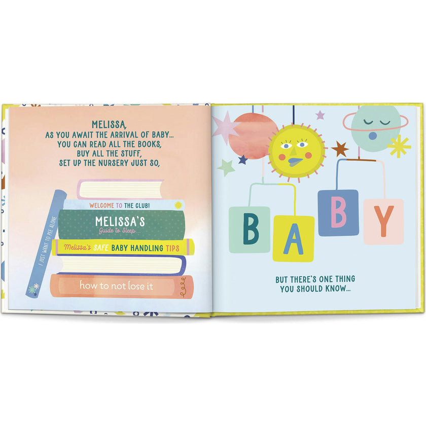 Parents-To-Be Personalized Book for Grownups