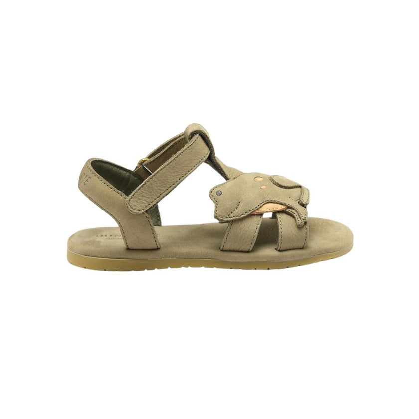 Escar Sandals | Frog | Sage Betting Leather