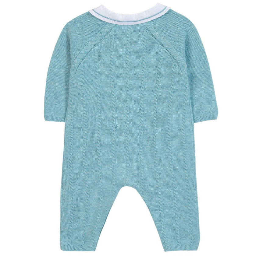 TARTINE ET CHOCOLAT Knit One-Piece - Bleu Horizon Chiné