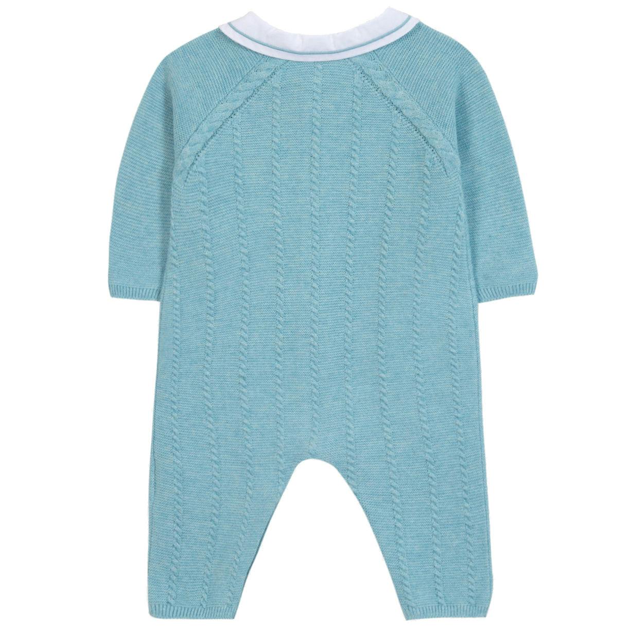 TARTINE ET CHOCOLAT Knit One-Piece - Bleu Horizon Chiné