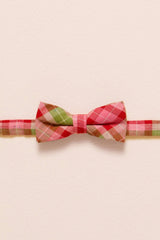 Ties in Rosewood Tartan