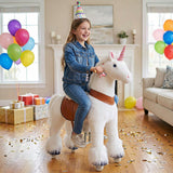 Model U® Unicorn Ride-On Toy Age 7+ – White