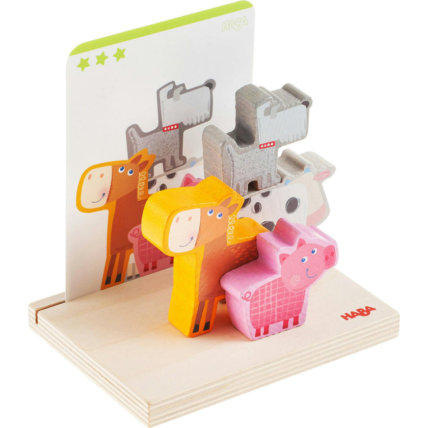 On The Farm Stacking Toy (Made in Germany)