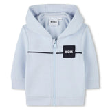 Blue & White Logo Tracksuit Set