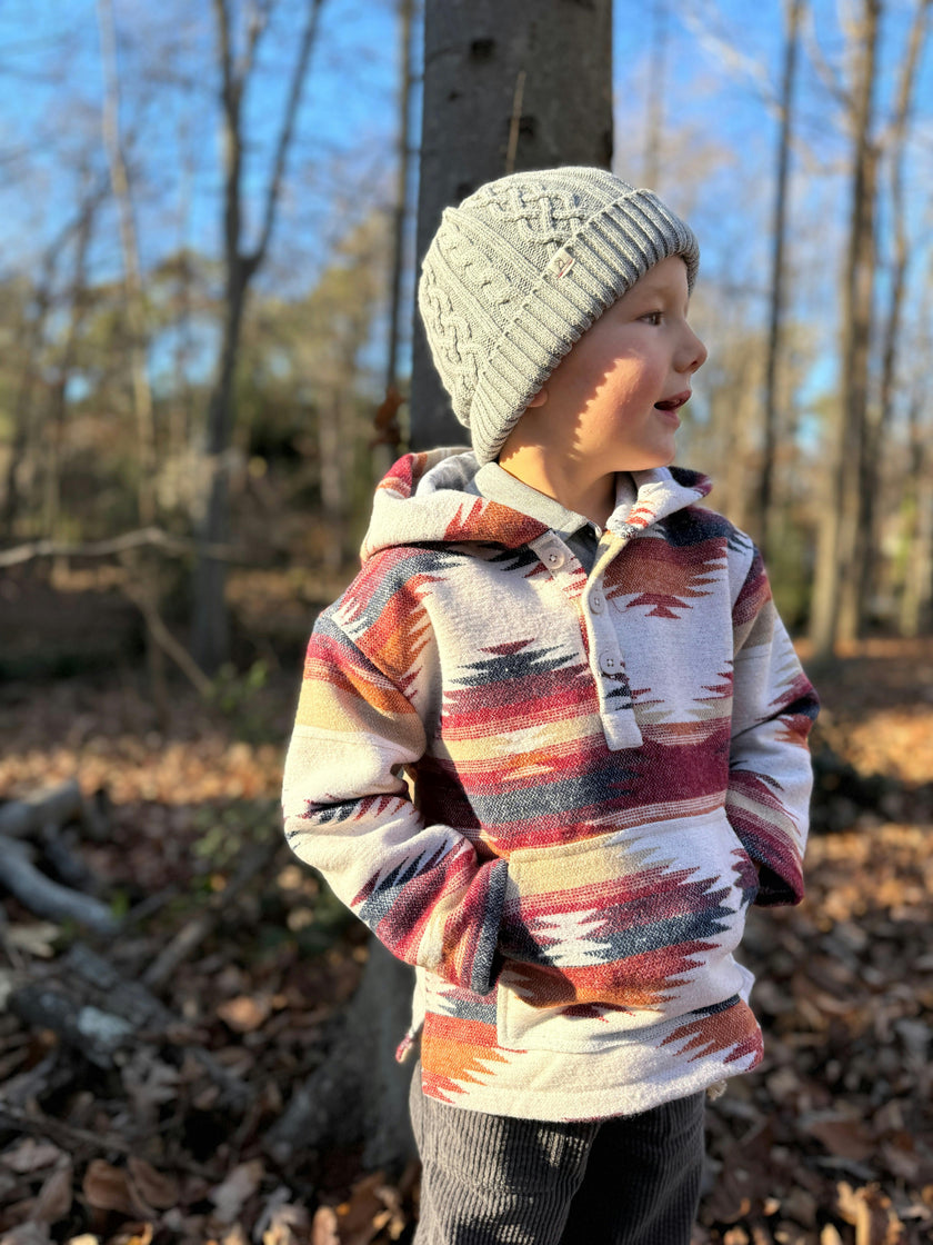 AZTEC  Burgundy Rancho Jacket