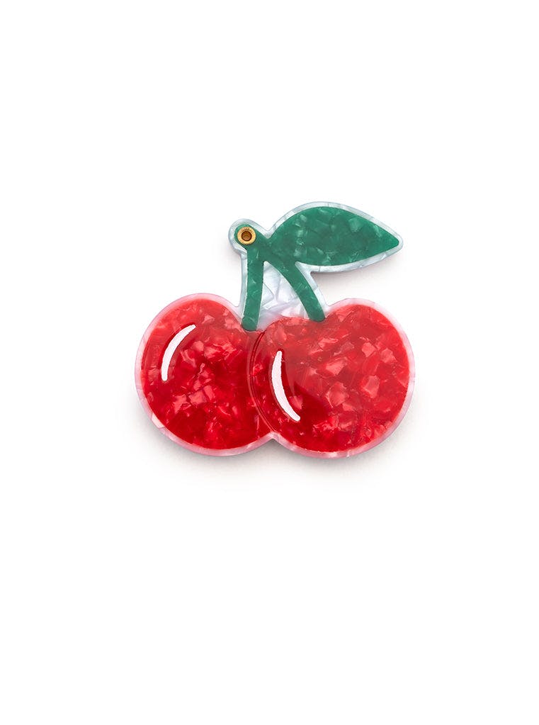 Cherry Compact Mirror