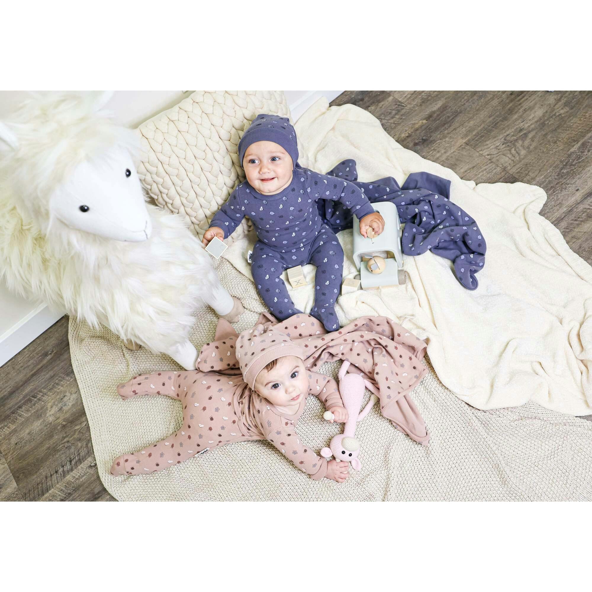 Little Leaves Long Sleeve Footie
