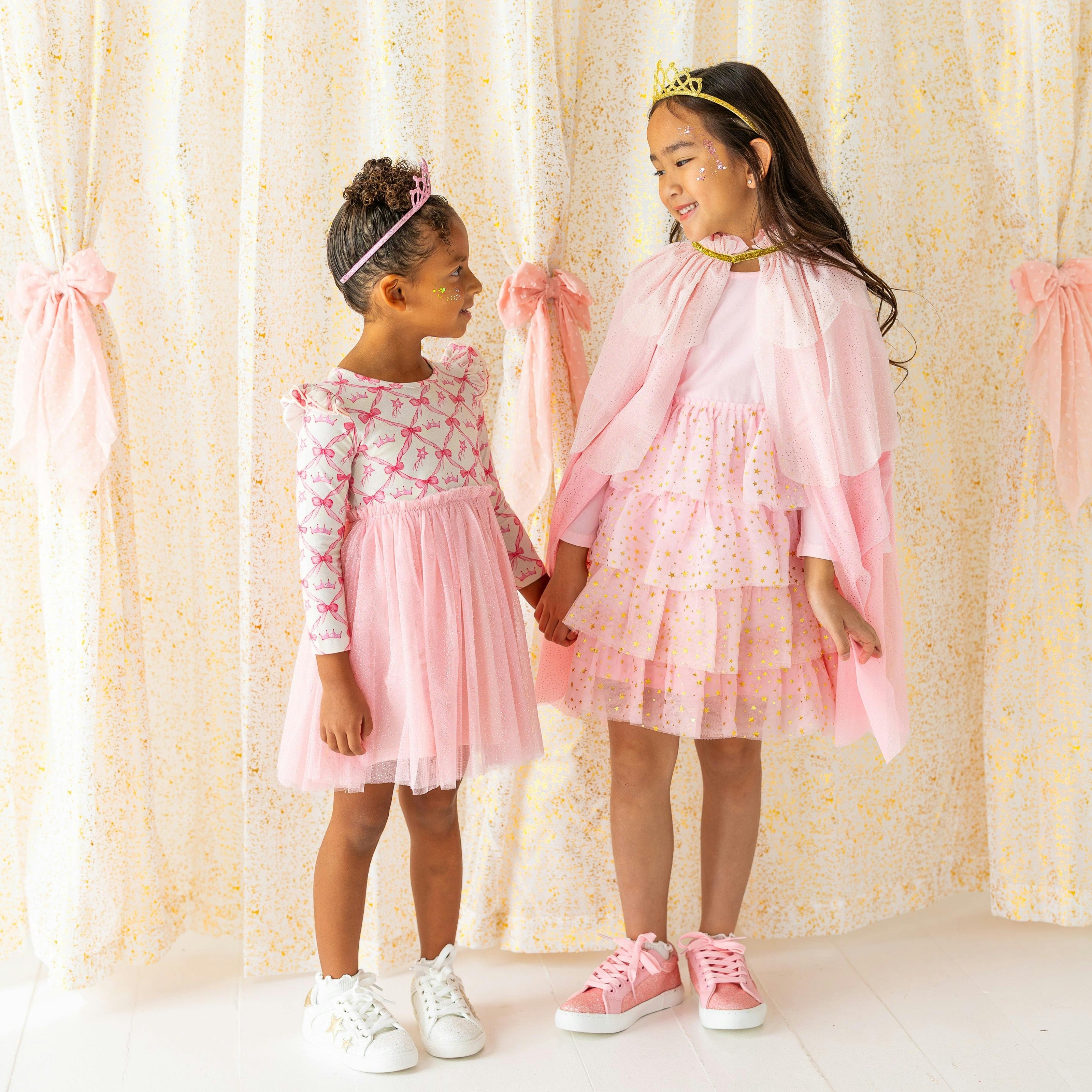 Princess Coquette Long Sleeve Tutu Dress