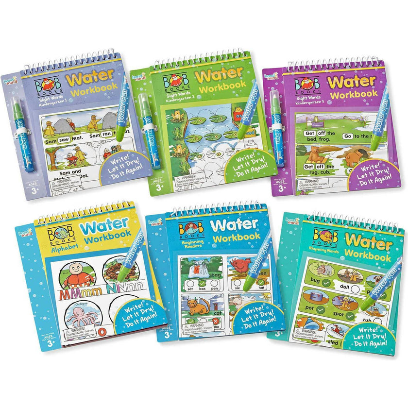 Bob Books® Reading Readiness Water Workbook Set