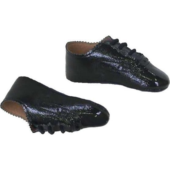 Scallop Baby Shoe 1920 Black
