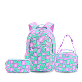 Cornelia Backpack with Lunch Bag and Pencil Case in Puffy Flower