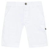White Twill Shorts  - FINAL SALE