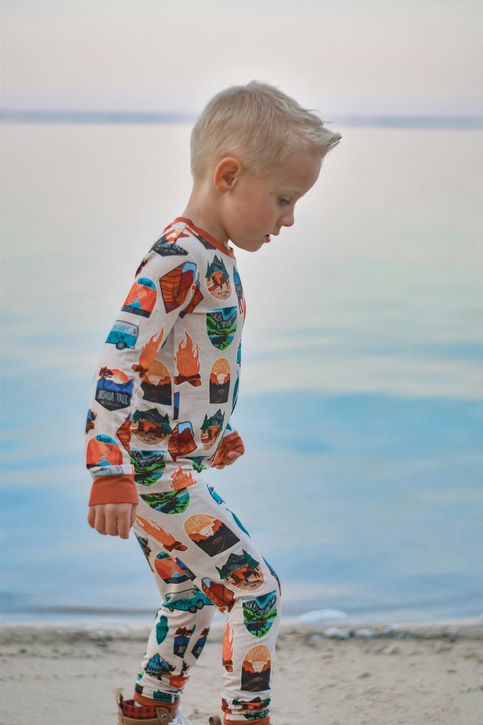 Tiny Traveler 2 Piece Pajama Set