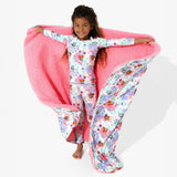 PAW Patrol: Comic Girl Pups Bamboo Sherpa Blanket