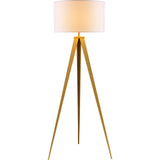 Romanza 62" Postmodern Tripod Floor Lamp with Drum Shade