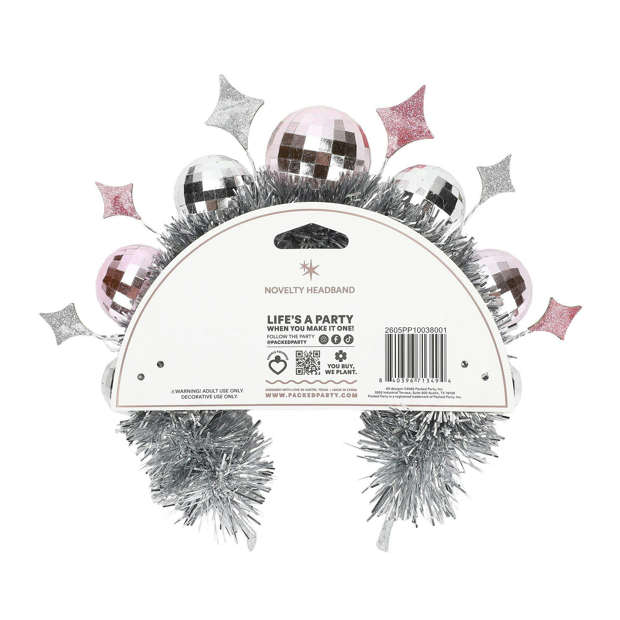 Packed Party Disco Headband Novelty Party Accessory