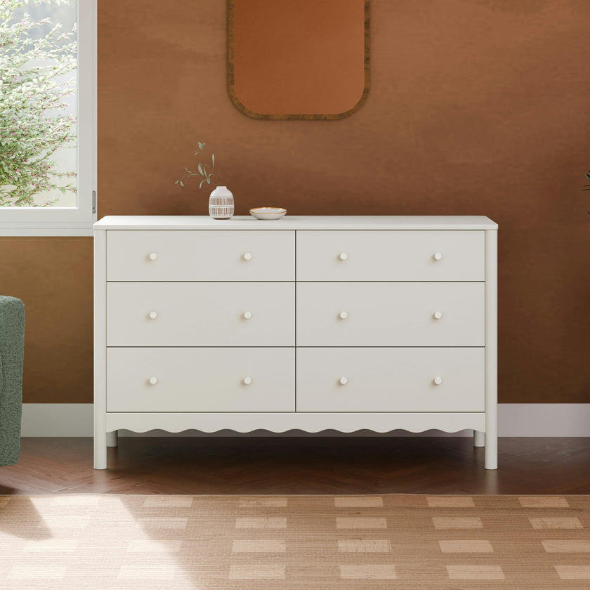 Swell 6-Drawer Wide Assembled Dresser (56")