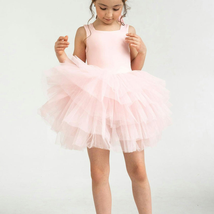 Pink Rose Tutu Dress