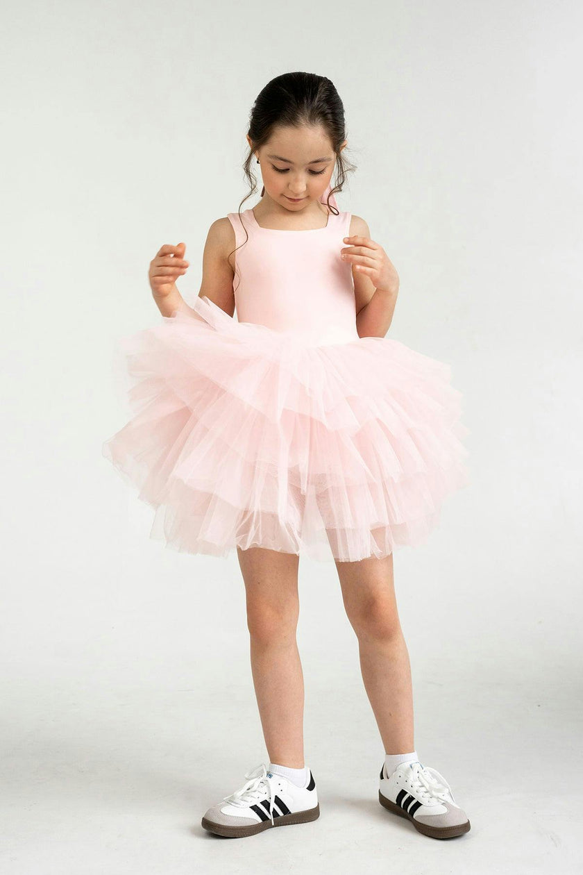 Pink Rose Tutu Dress