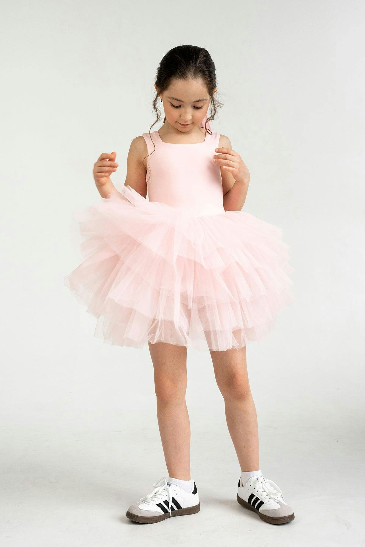 Pink Rose Tutu Dress