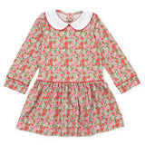 Lillian Girls' Dress - Floral Noel