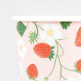 Strawberry Pattern Cups