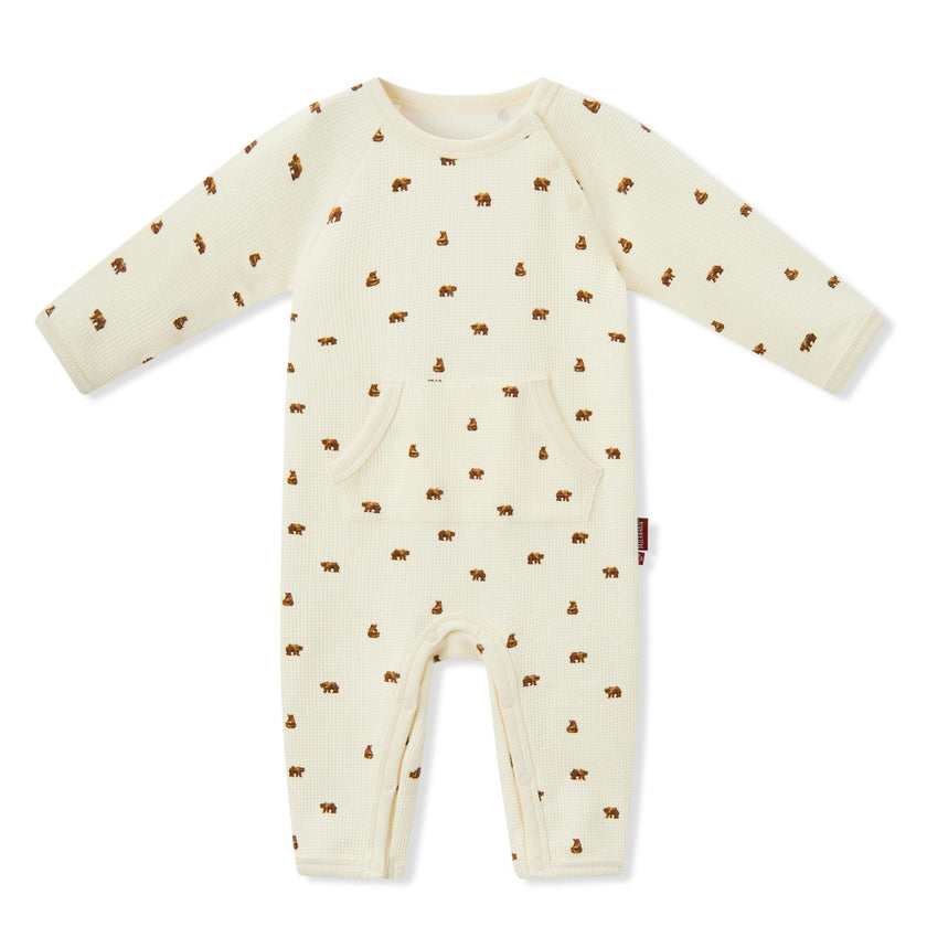 Little Waffle Knit Jumpsuit